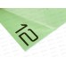 Тетрадь 12л круп.кл. BG UniTone Green пл. обл.прозрач. 57703 *10/150