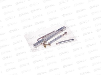 Ручки для дверей Аллюр 1802 SS BL матов.черн INOX 15 735