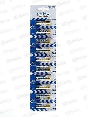Perfeo LR03 10BL  Super Alkaline отрывные *10/120/1200