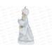 Снегурочка в бело-серебристой шубке, 30см Т-6352