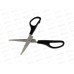 Ножницы Workmate 160мм, пластиковые чёрные ручки, 15-0974  *12/240