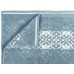 Полотенце махровое 50*90 LuxoR Блум серо-голубой