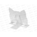 Подставка для книг Mazari Cat металл 23,2*20см 1 дизайн М-1587 *12