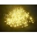 Гирлянда 3*3м занавес 300LED шампань мульти 10 нитей 382-093 г