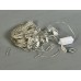 Гирлянда 3*3м занавес 300LED шампань мульти 10 нитей 382-093 г