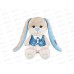 Зайчик Jack&Lin Жак в голубой жилетке. 25см JL-04202308-25 коробка