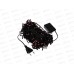 Гирлянда 30м вьюн 300LED розовый 8 режимов 384-226 г