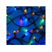 Гирлянда 50м вьюн катушка 500LED мульти 8реж 384-251 г