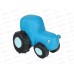 Игрушка-антистресс тянучка с шариками, Синий трактор, 8см, XIB-BT03-PB-RU *12