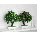 Бонсай в горшке &quotДеревце волнистые цветы&quot 10*24см микс 4142813