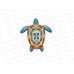 Надувная игрушка для плавания Черепаха (188х173см) 41523 до 45кг Bestway *4