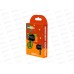 Наушники вакуумные AUX разъём с МК 1.2м, More Choice G36 Orange