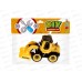 Игрушка-конструктор &quotЭкскаватор&quot 2750767  в пакете