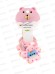 Резинка д/в с силикон. фигурой &quotLABUBU&quot в асс.(уп 2 шт) №3732
