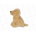 Игрушка ТМ &quotRelana&quot Собака бежевая, 19см, RL25003-19