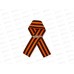Лента с акриловым допиком &quotСпасибо за победу&quot 10,5*14см 10732206