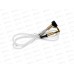 Аудиокабель AUX 3,5mm угловой 1м  More choice UK11 White