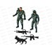 Игровой набор &quotВоенные-2&quot (солдатики 2шт, машина) 2083640 в блист.