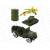 Игровой набор &quotВоенные-2&quot (солдатики 2шт, машина) 2083640 в блист.