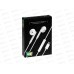 Наушники вкладыши Туре-С разъем с МК длина 1.2м More choice G19a White