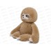 Ленивец Луи, кофейный, 55см (НЛ/38/82-1)