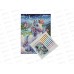 Аппликация из пайеток 17*23см Единорог, GEMSEQ-122312