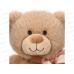 Игрушка ТМ &quotRelana&quot Мишка бежевый, 19см, RLW25183-19