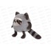 Игрушка ТМ &quotRelana&quot Енот Муник Рори, 20см, RLW25135-20