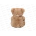 Игрушка ТМ &quotRelana&quot Мишка бежевый с сердцем, 19см, RLW25183-19Н