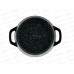 Кастрюля 2,5л со стеклянной крышкой АП Гранит Black кгч25а