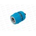 Соединитель быстросъемный 1/2&quot аквастоп, алюминий, LUXE 65835