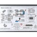Экскаватор на пульте р/у 2861733, 27MHz USB заряд, М1:22 в/к 29*12,8*15см