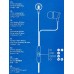 Наушники вакуумные AUX разъём с МК 1.2м Borodone BM66 Silver