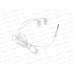 Наушники вакуумные AUX разъём с МК 1.2м Borodone BM83 White