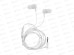 Наушники вакуумные AUX разъём с МК 1.2м Borodone BM84 White
