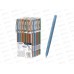 Ручка шар. Alingar Office 0.7мм синяя, пл.корп. игла AL13221 *24
