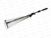 Грабли веерные телескопические 83-146см, AL-251007 *30