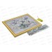 Алмазная мозаика №GLD60553, 40*30см &quotРомашки&quot на подрамнике