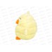 Игрушка ТМ &quotRelana&quot Желтая утка, 20см, RL24128-20 в пакете