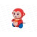 Игрушка заводная 6635 Обезьянка в пакете 2456144/1132074ZY