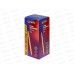 Ручка шар. Qredo 734-O, синяя, 0,7мм, оранж. корпус, 15-7291  *50
