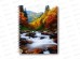 Тетрадь 120л клетка SVETOCH Звуки водопада, гребень, 01551  *4