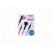 Гарнитура SmartBuy Model X, пульт управления, белая, микрофон, черная, SBH-012-X-K