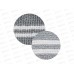 Набор коврик.VETTA 462-834 Hillock, синель, 45х40+75х45см, 2 диз. г
