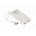 Зарядное устройство (Пауэрбанк)2USB 2,1A 10000mAh 1Type-C 1m J100 Whit