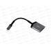 Адаптер 2-in-1 для Lightning 8-pin Hoco UA25 Metal Grey