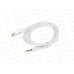 Аудиокабель AUX 3,5mm 2м  More choice UK22в White