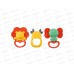 Набор погремушек 3шт, IT111409 в пакете 18*25*5см