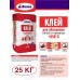 Клей для облицовки печей и кеминов +850С Д-314 25кг