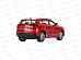 Машина &quotТЕХНОПАРК&quot металл &quotHAVAL jolion&quot, 10,5см, красный, J-11-RD